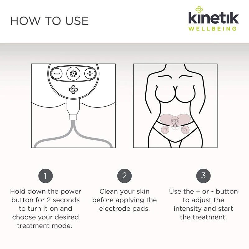 Kinetik Wellbeing Kinetik Complete Period Pain Reliever WW-300