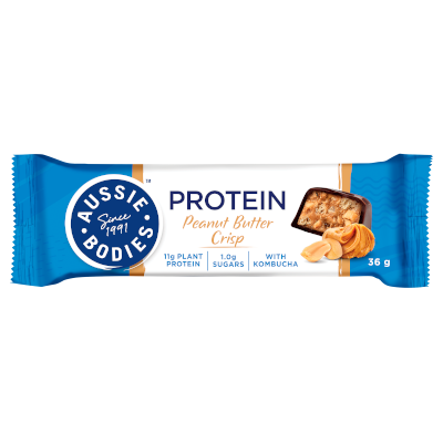 Aussie Bodies Nourish Protein Bar Peanut Butter Crisp 36g