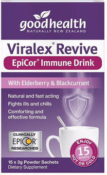  Good Health Viralex Revive EpiCor Immune Drink 15 sachets