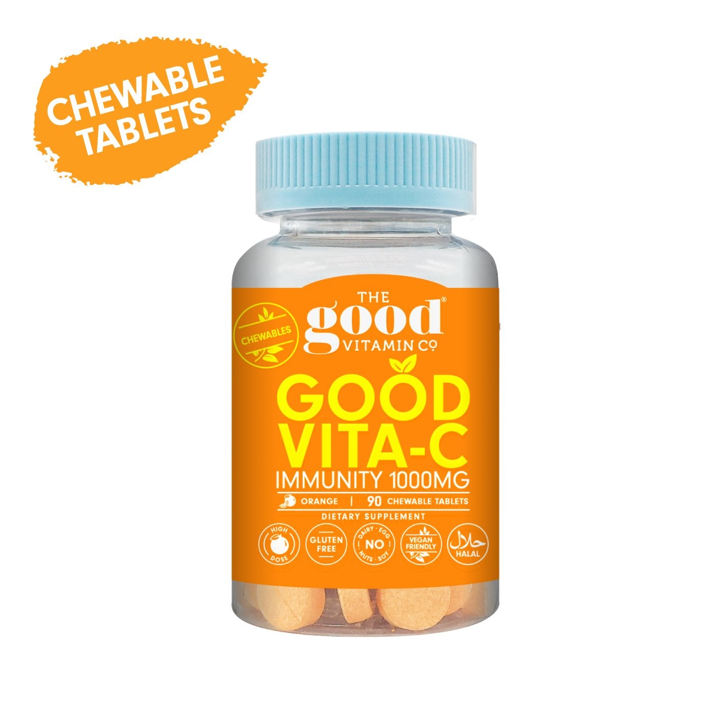 Good Vitamin Co Vitamin-C 1000mg Chewable Tablets 90s