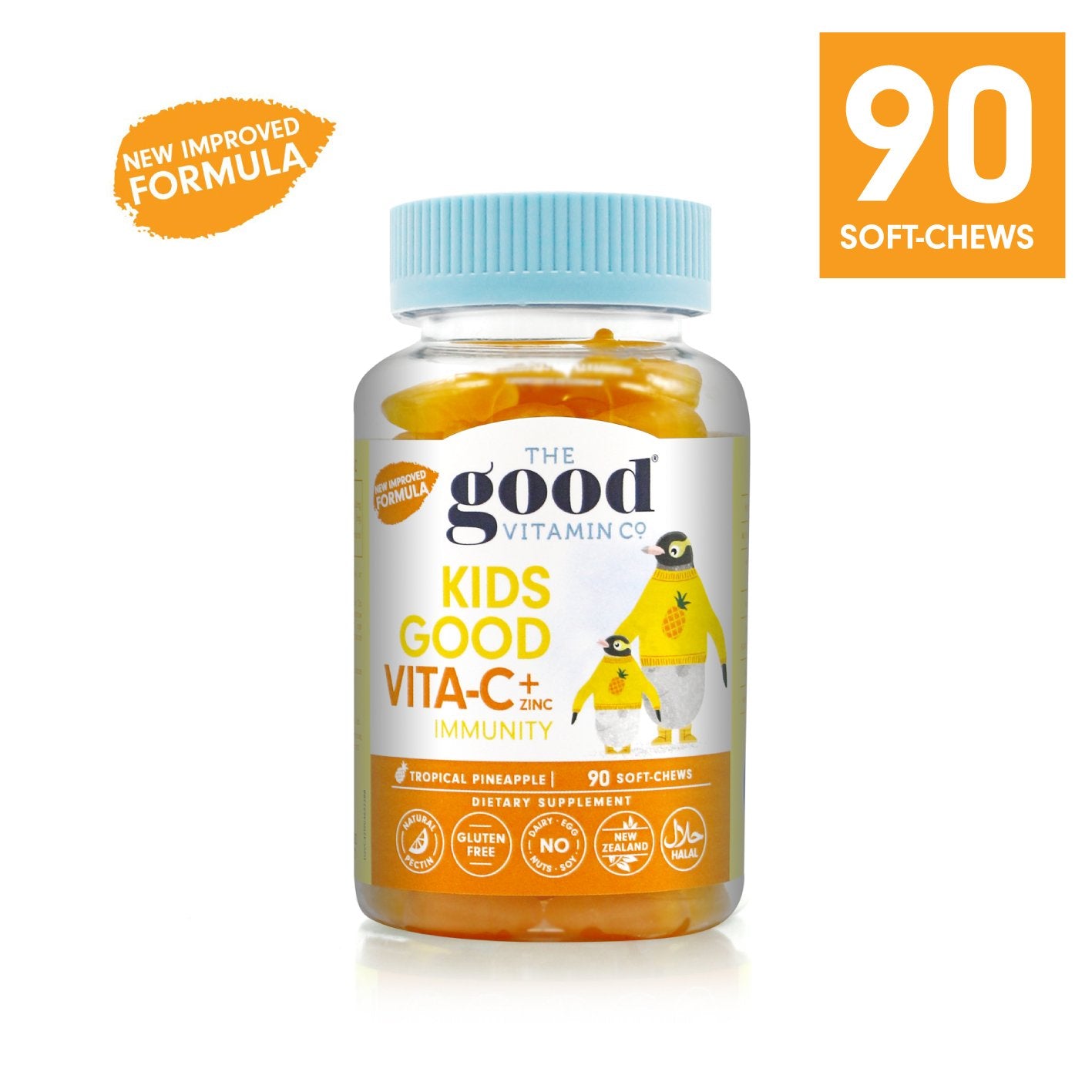 Good Vitamin Co Kids Vitamin C + Zinc 90s