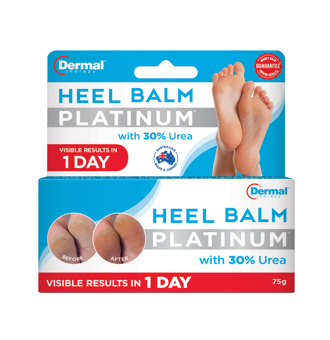 Dermal Therapy Heel Balm Platinum 75g