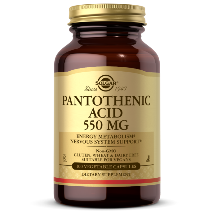 SOLGAR Pantothenic Acid 550mg 50