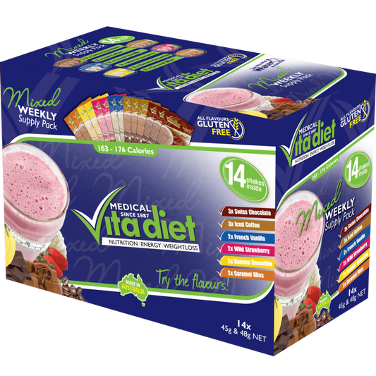 Vita Diet Mixed Weekly Shakes x 14