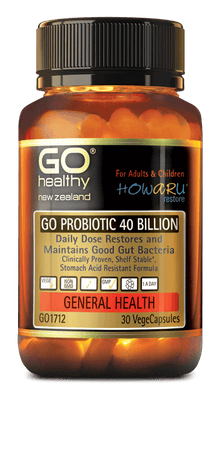  Go Healthy Probiotic 40 Billion Howaru Restore 30s