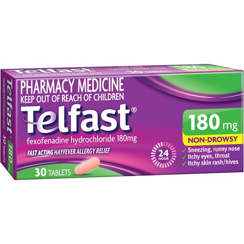 Telfast Tablets 30's