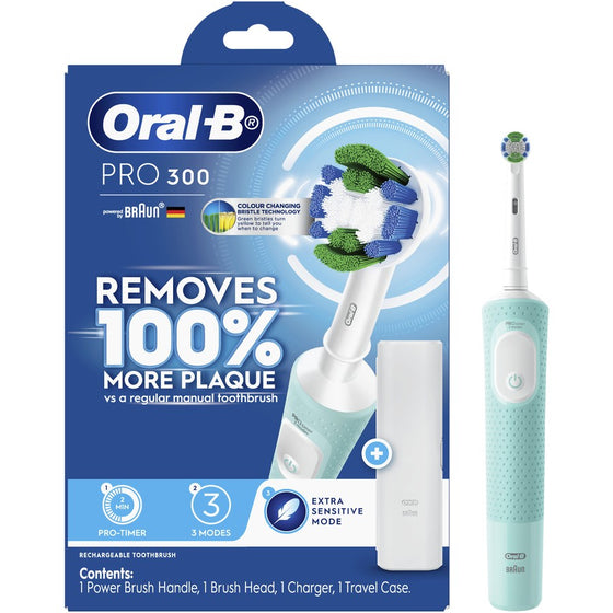 ORAL B Pro 300 Electric Toothbrush Mint