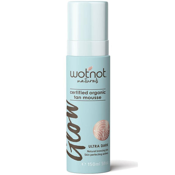 WOTNOT Cert. Organic Tan Mousse U/Dark 150ml