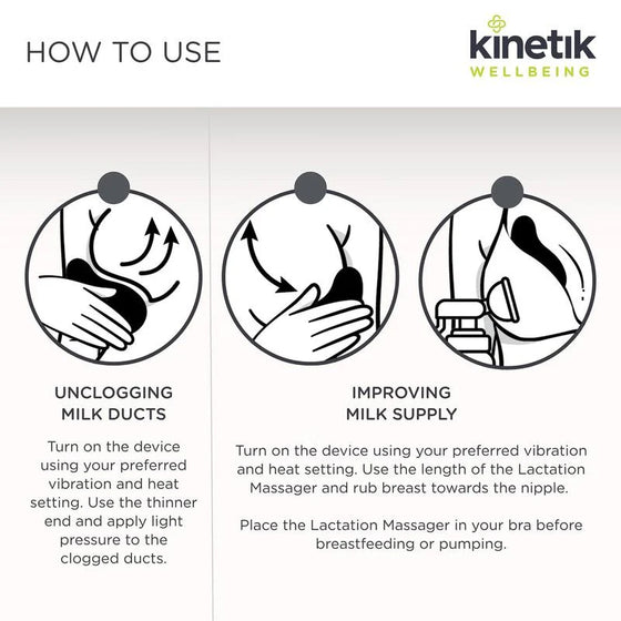 Kinetik Wellbeing Kinetik Lactation Massager