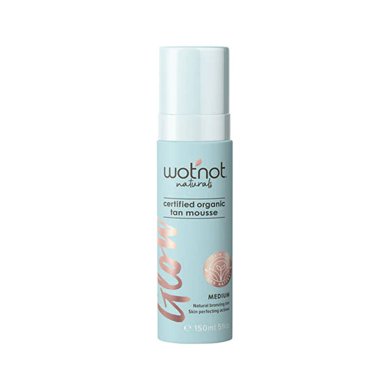 WOTNOT Certified Organic Tan Mousse Med 150ml