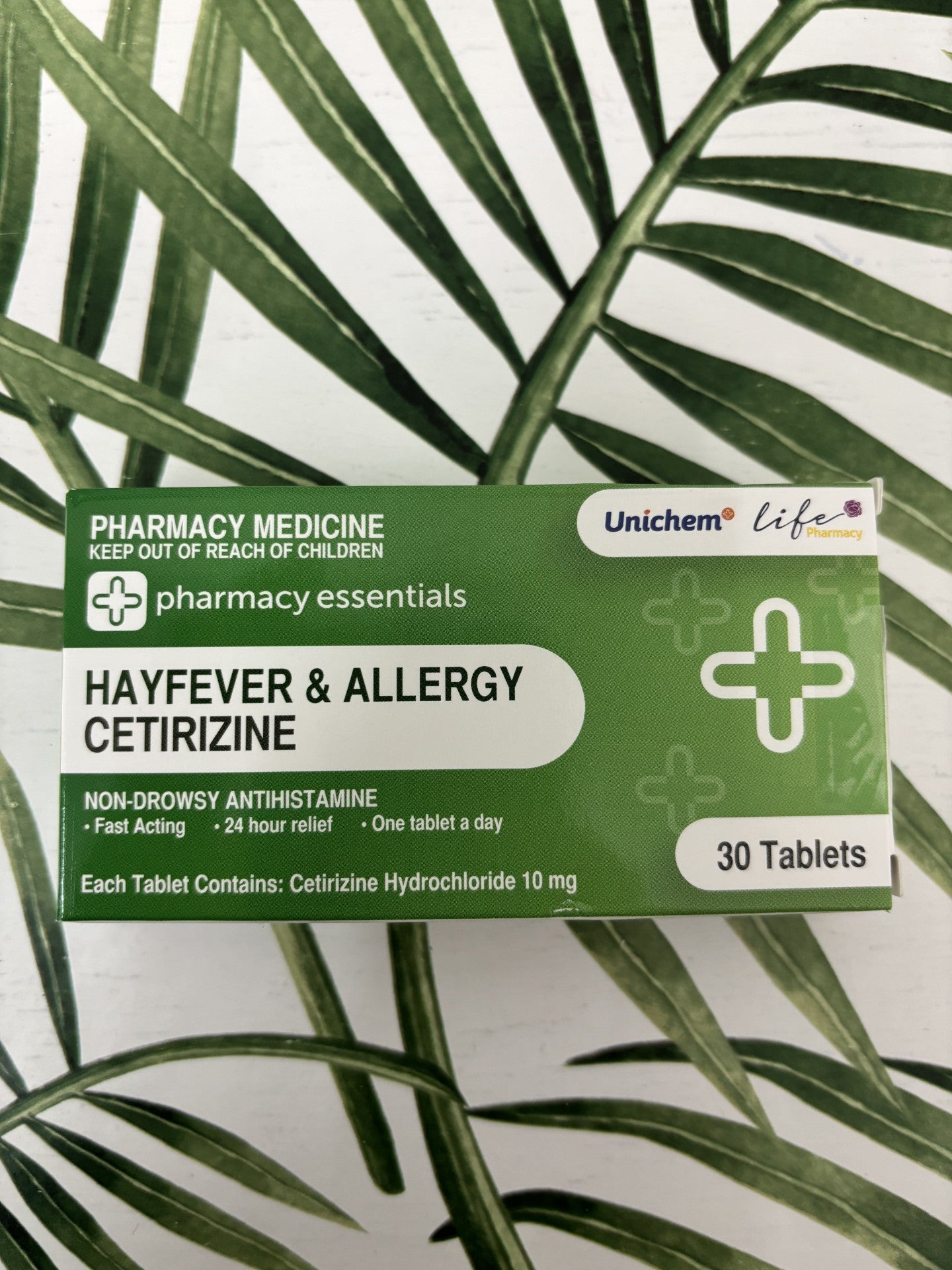 Pharmacy Essentials Cetirizine 10mg Tab 30pk