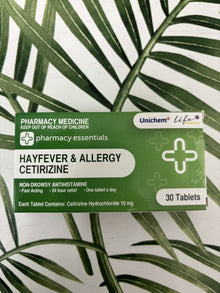  Pharmacy Essentials Cetirizine 10mg Tab 30pk