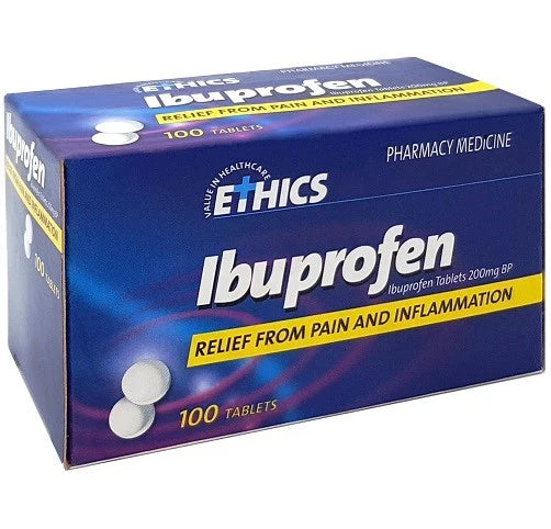 ETHICS Ibuprofen 200mg Tablets 100s