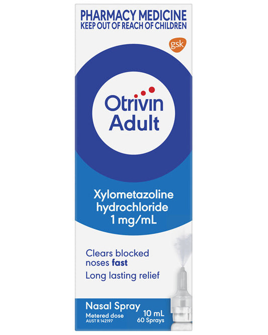Otrivin Adult Nasal Spray 10ml
