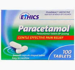ETHICS Paracetamol 500mg Tabs 100s