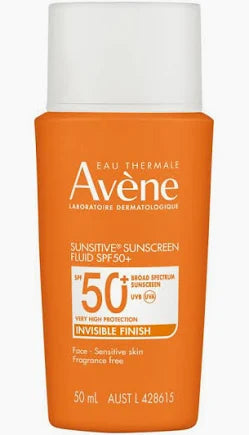 AVENE Sunsitive SS Fluid SPF50+ 50ml