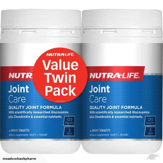 Nutra Life Joint Care 120 caps Twin Pack