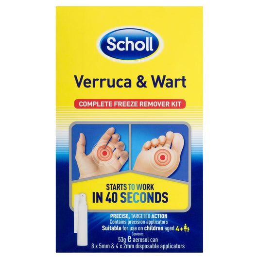 Scholl Verruca & Wart Remover Kit 80ml