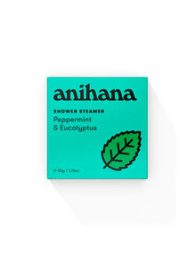 Anihana Shower Steamer Peppermint & Eucalyptus 50g