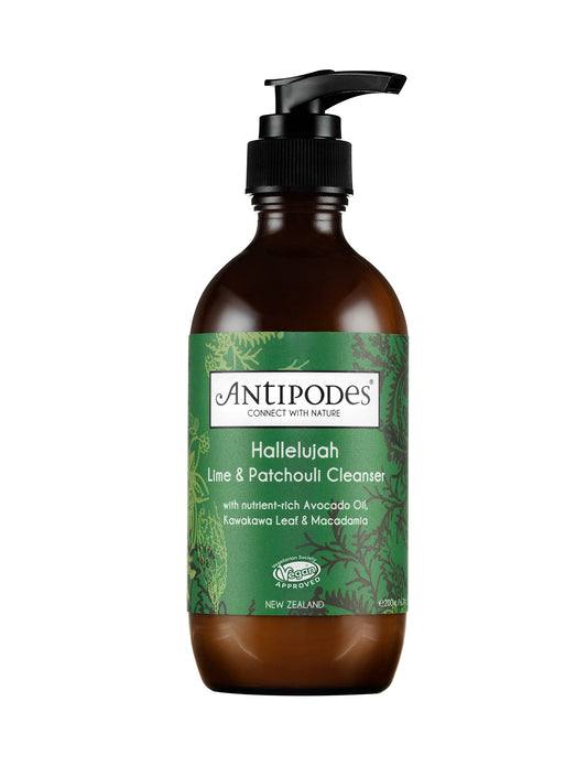 Antipodes Hallelujah Lime and Patchouli Cleanser