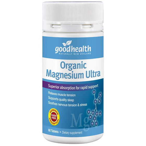 Good Health Magnesium Ultra Organic 60 tablets