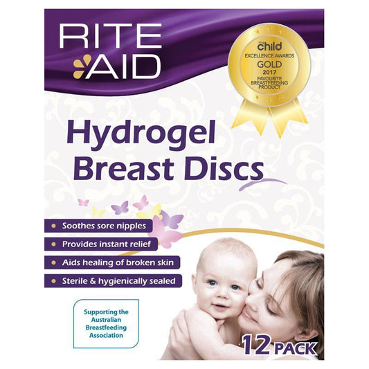Rite Aid Hydrogel Breast Discs 12 Pack