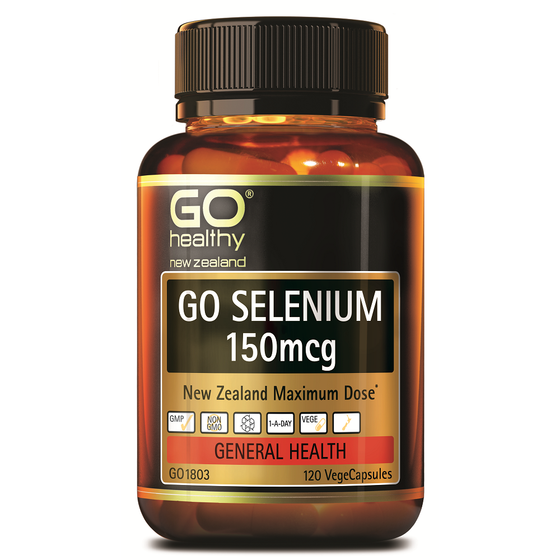 Go Healthy Selenium 150mcg 120 Vege Capsules