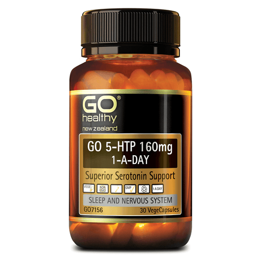 Go Healthy 5HTP 160mg 1-A-Day 30 caps