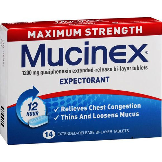 Mucinex Maximum Strength Tablets 14s