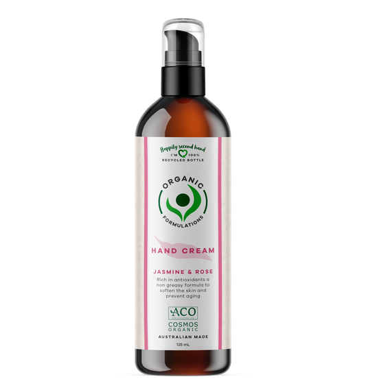 ORGANICF Jasmine & Rose Hand Cream 125ml