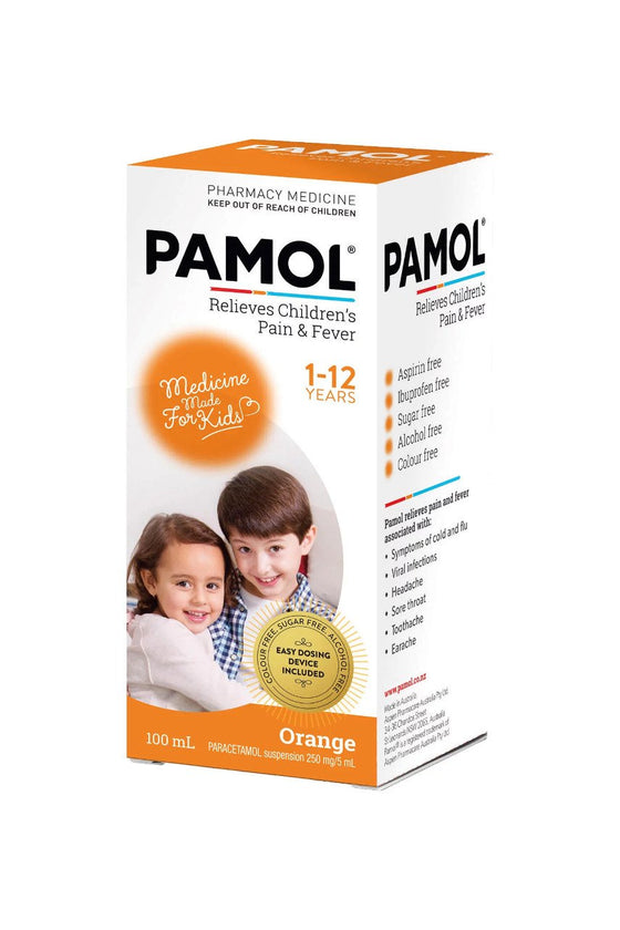 Pamol Suspension Liquid Orange 200ml