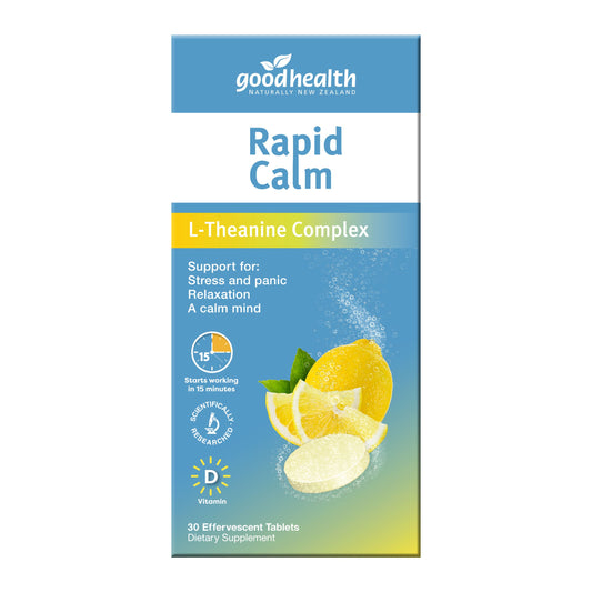 Good Health Rapid Calm Effervescent Tablets 30s