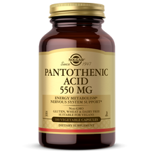  SOLGAR Pantothenic Acid 550mg 50