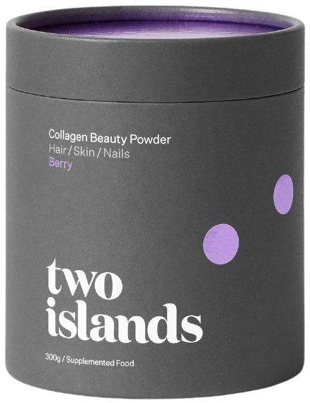 2 Islands Marine Collagen Beauty Powder  Berry 300g