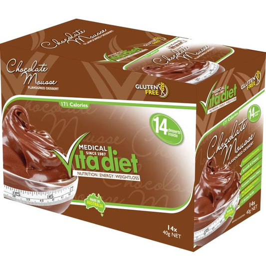 Vita Diet Chocolate Mousse Dessert x 14