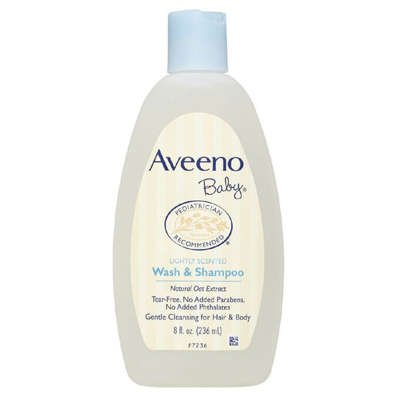 AVEENO Baby Wash & Shampoo 236ml