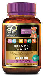 Go Healthy Kids Fruit & Vege 5+ 60 Chew