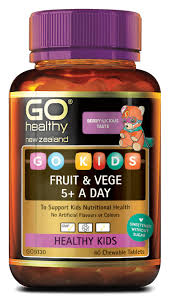 Go Healthy Kids Fruit & Vege 5+ 60 Chew