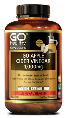  Go Healthy Apple Cider Vinegar 1000mg 90s
