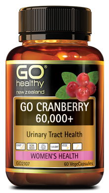  Go Healthy Cranberry 60 Vege Capsules
