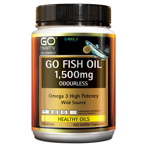 GO Fish Oil 1500mg 175 Caps