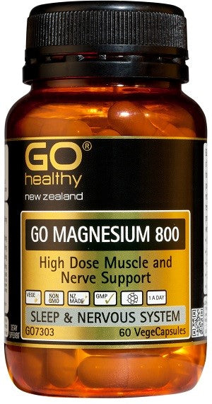 Go Healthy Go Magnesium 800 60 Vegecaps