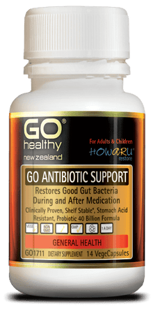  Go Healthy Antibiotic Support 14 Capsules