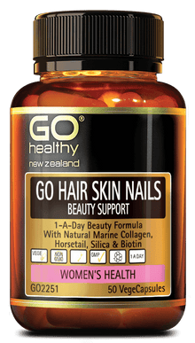  Go Healthy Go Hair Skin Nails Beauty Support 50 Caps