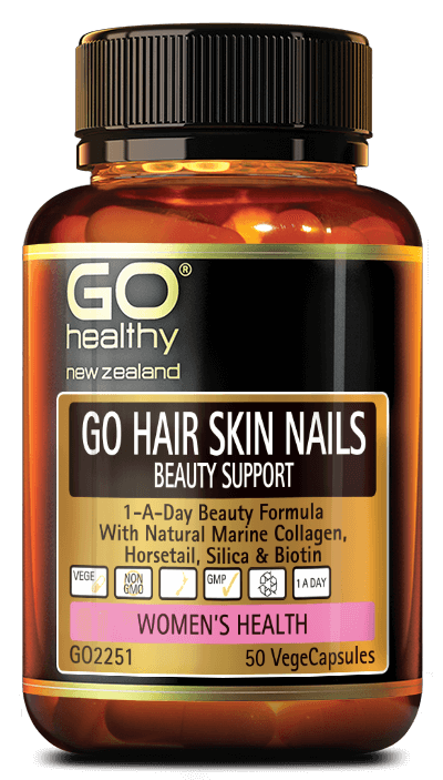Go Healthy Go Hair Skin Nails Beauty Support 50 Caps