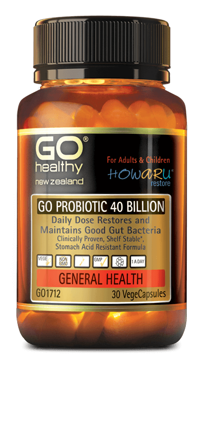 Go Healthy Probiotic 40 Billion Howaru Restore 30s