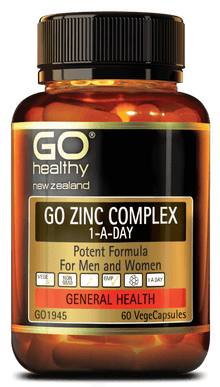  Go Healthy Zinc Complex 60 Vege Capsules