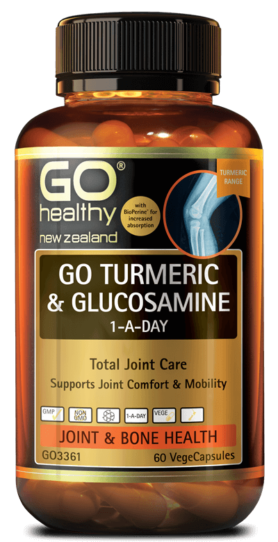 GO Turmeric + Glucos. 1ADay 60cap