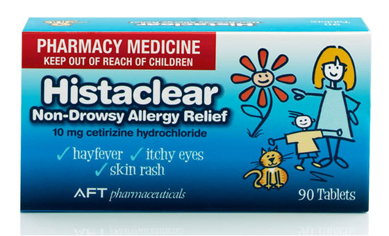 Histaclear 10mg 90 tablets