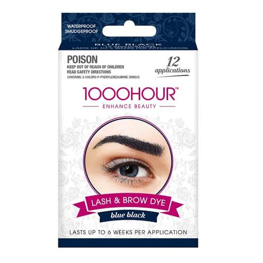 1000 Hour Eyelash & Brow Tint - Blue Black